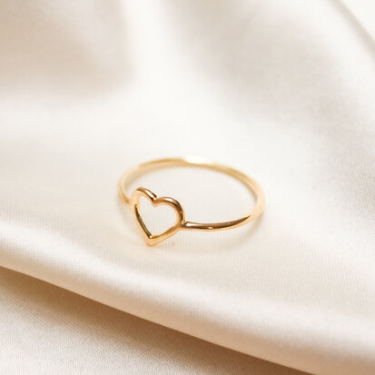 Rosetta ring goud