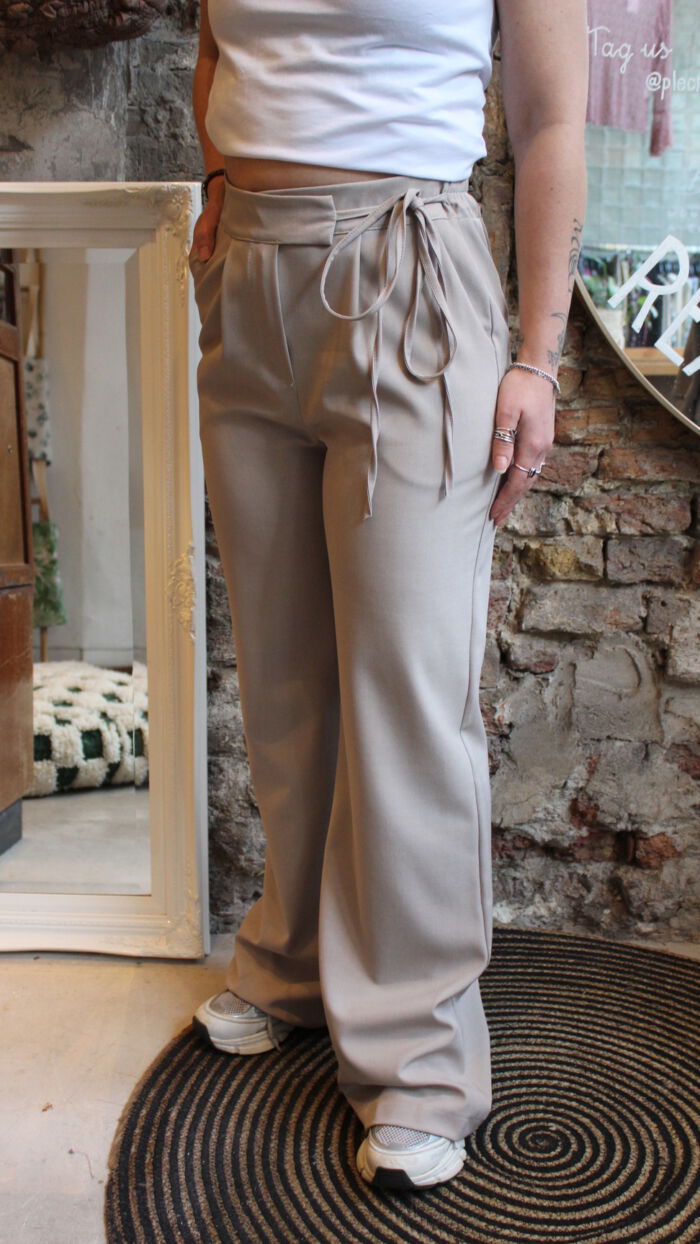 Broek Daphne beige - Afbeelding 4