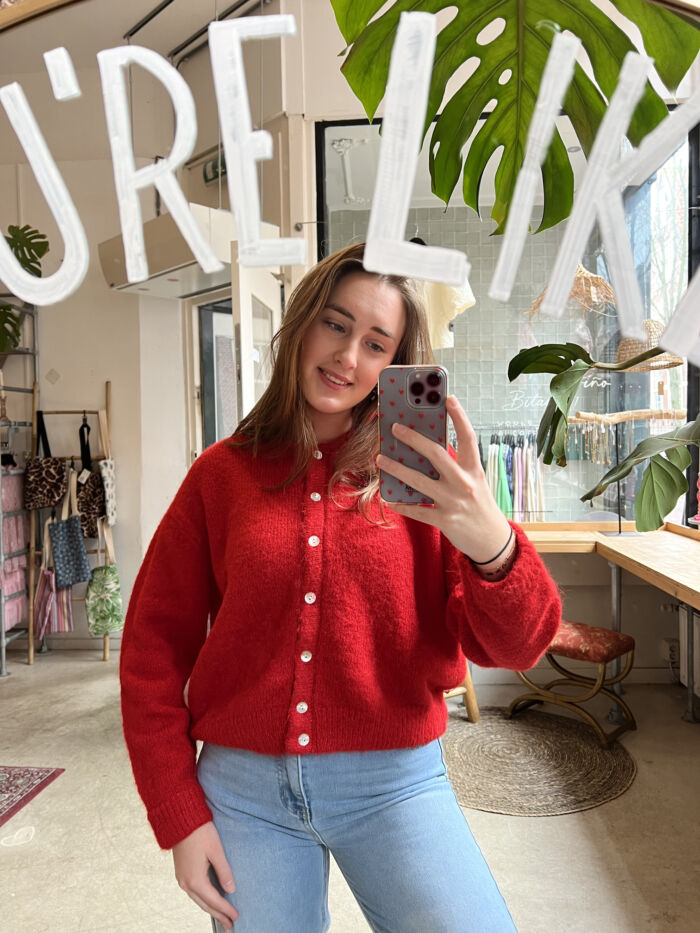 Lili vest rood