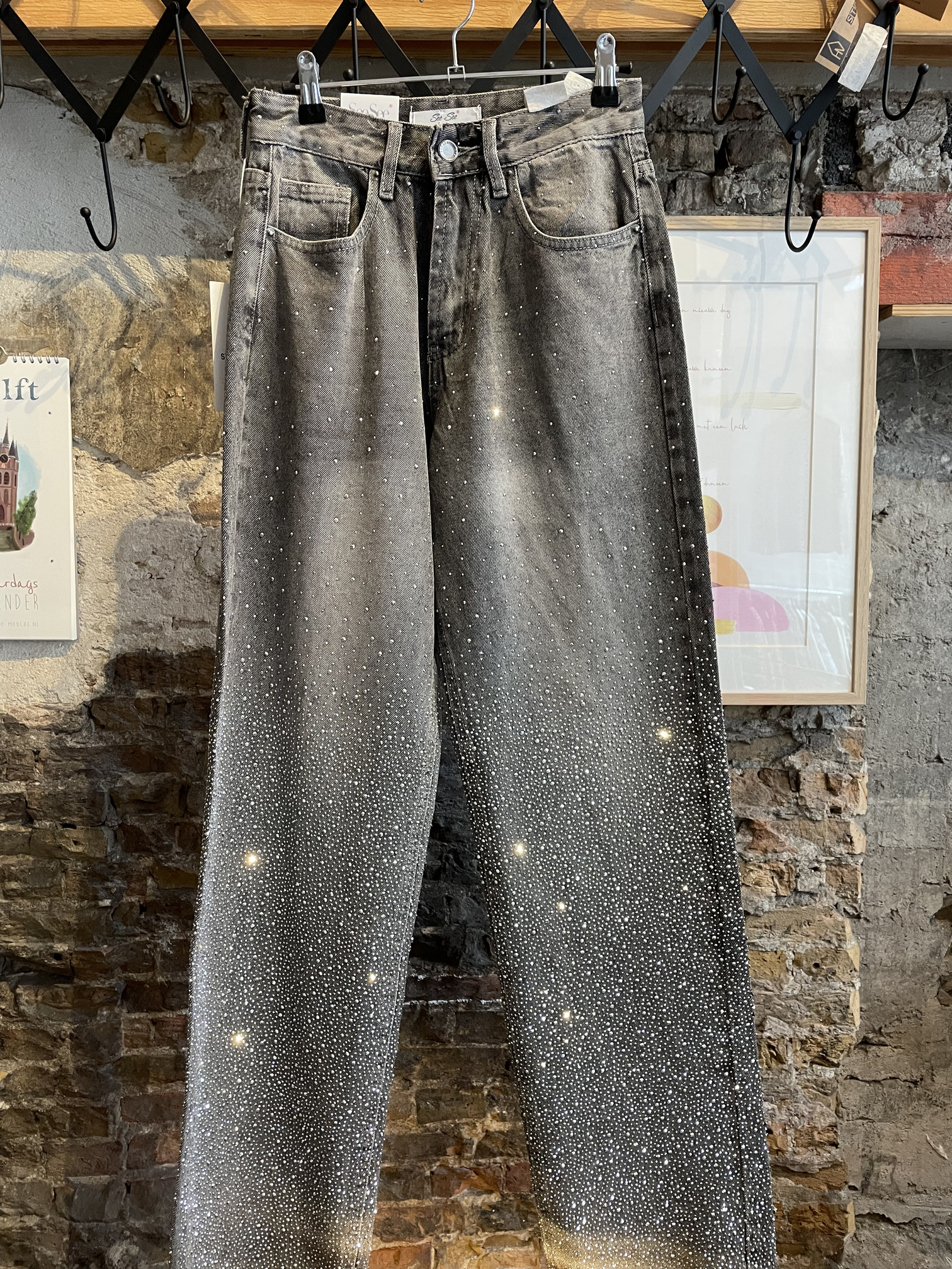 Glitter jeans Evi