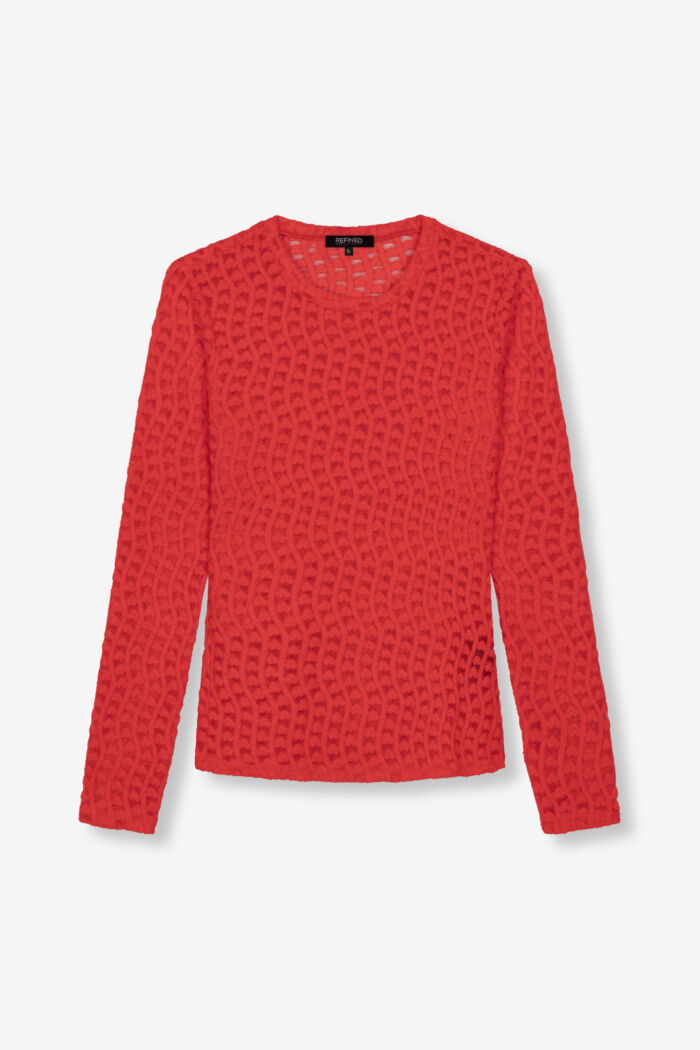 longsleeve MAYA red - Afbeelding 2