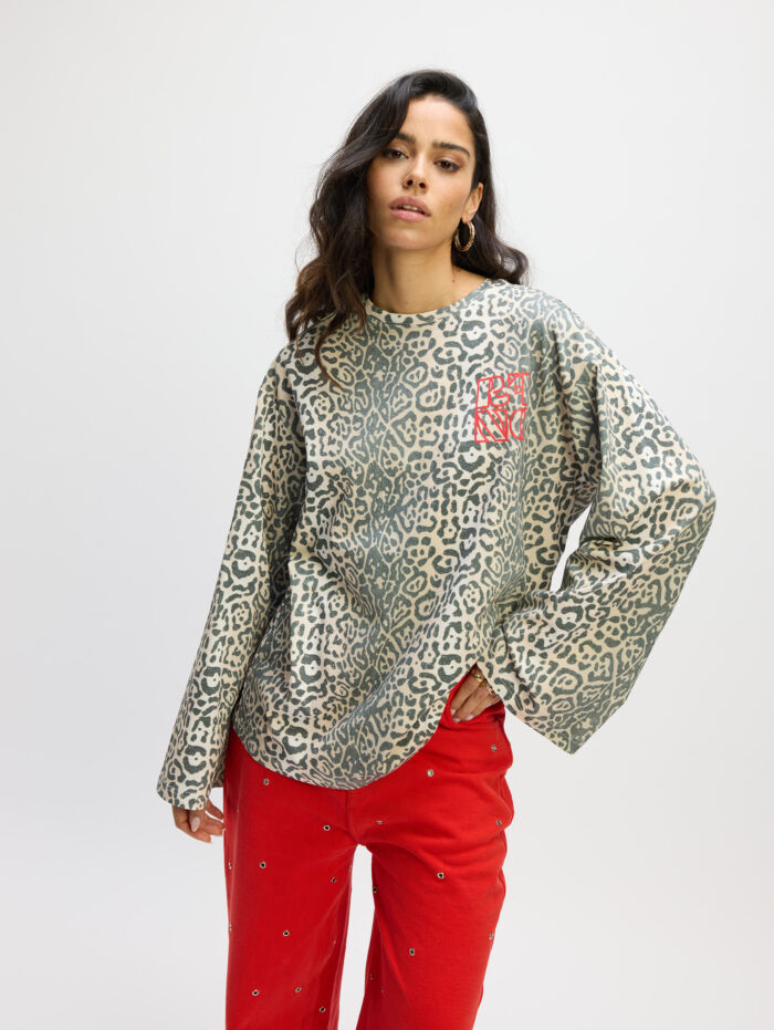 longsleeve leopard WINNIE