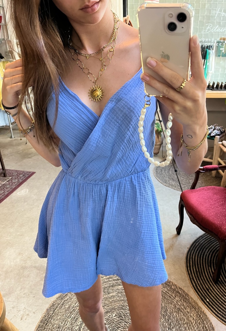 Playsuit Beau blauw