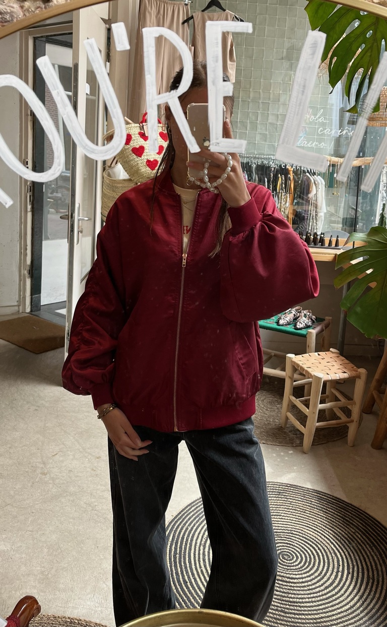 Jas Ivy burgundy