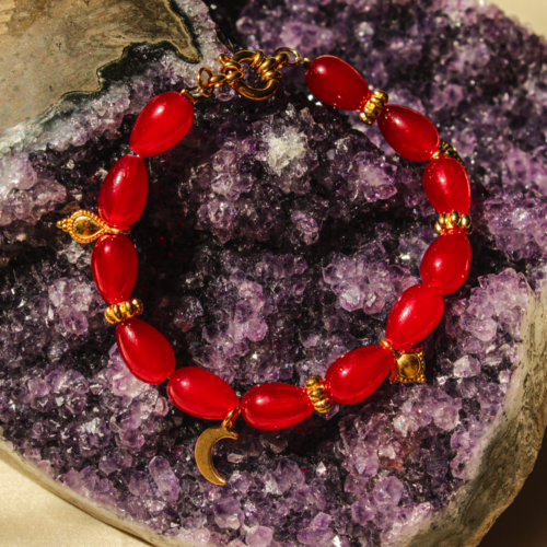 Sundown blush bracelet