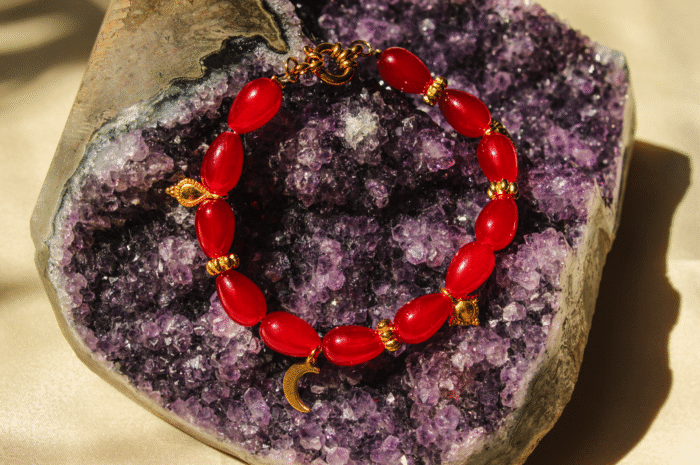 Sundown blush bracelet