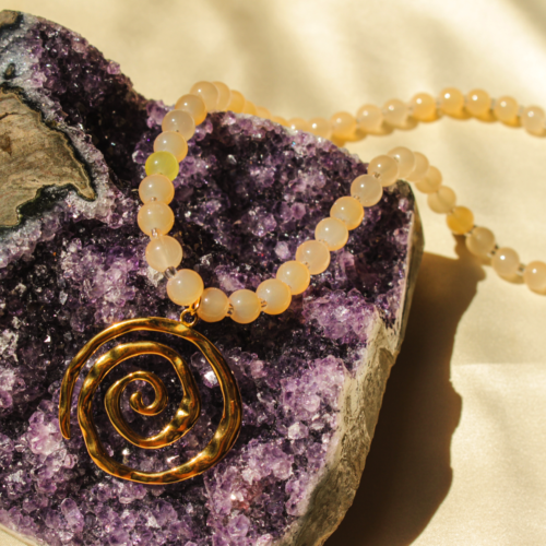 Radiant Spiral necklace