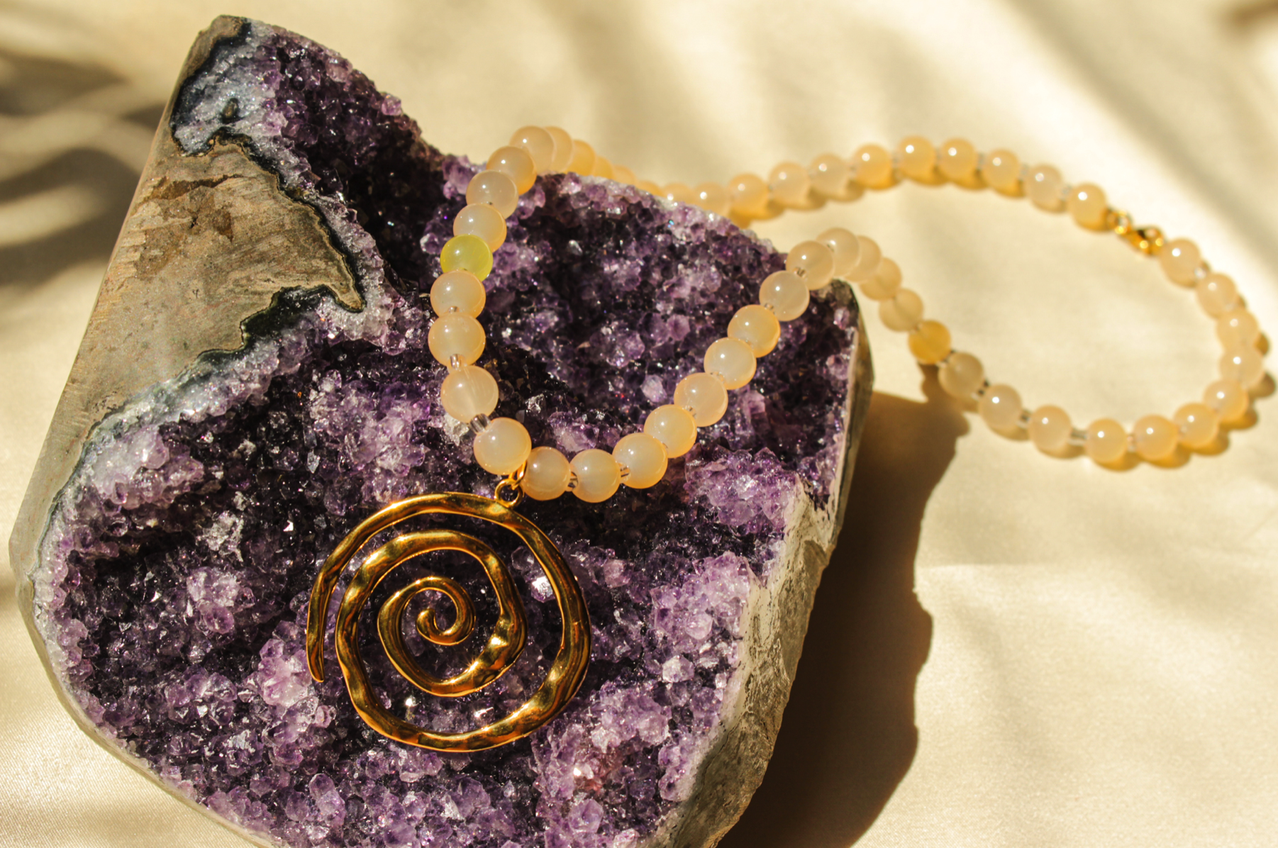 Radiant Spiral necklace