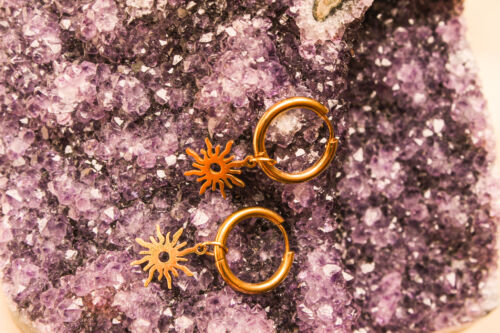 Sole hoops - goud