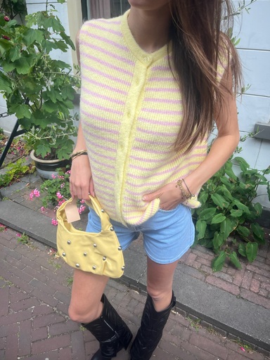 TESSA GILET GEEL