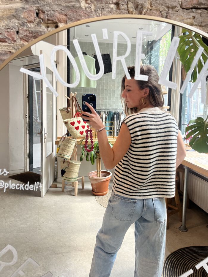 VEST TESSA ZWART - Afbeelding 3