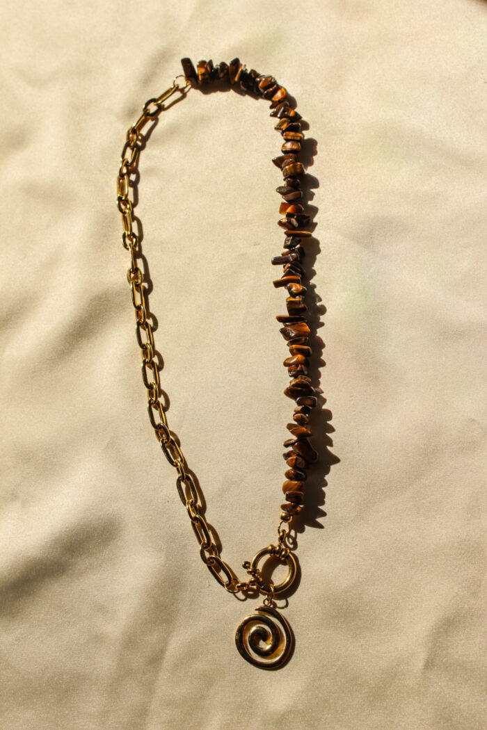 Terra Flow Necklace - Goud - Afbeelding 2