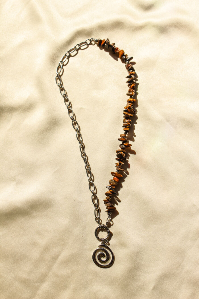 Terra Flow Necklace - Zilver - Afbeelding 2