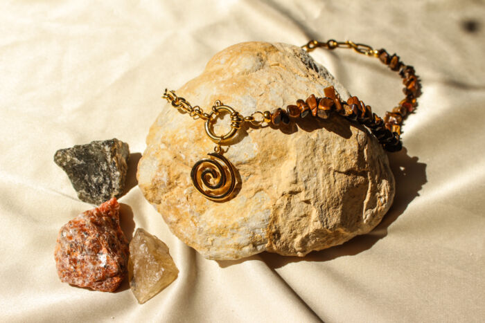 Terra Flow Necklace - Goud