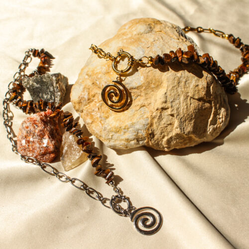 Terra Flow Necklace - Zilver