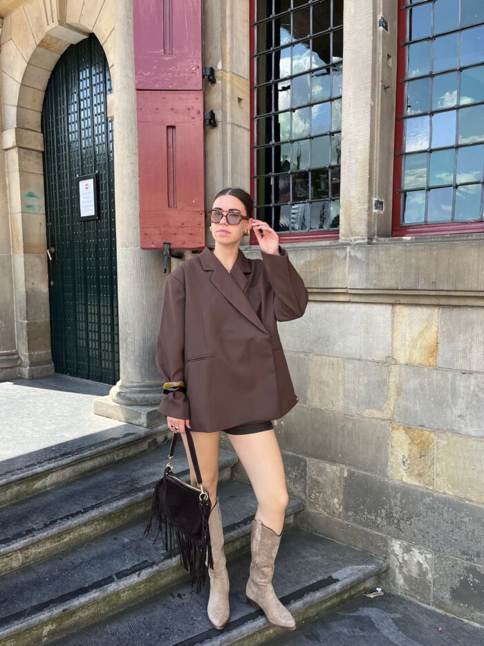 Camilla blazer bruin - Afbeelding 2