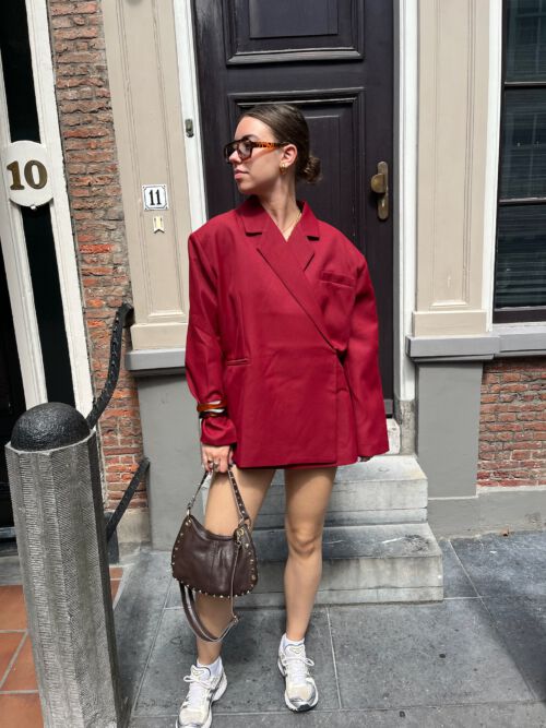 Camilla blazer bordeaux