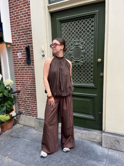 Sophia broek bruin