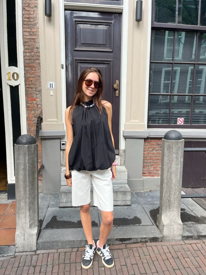 Top Lieke zwart