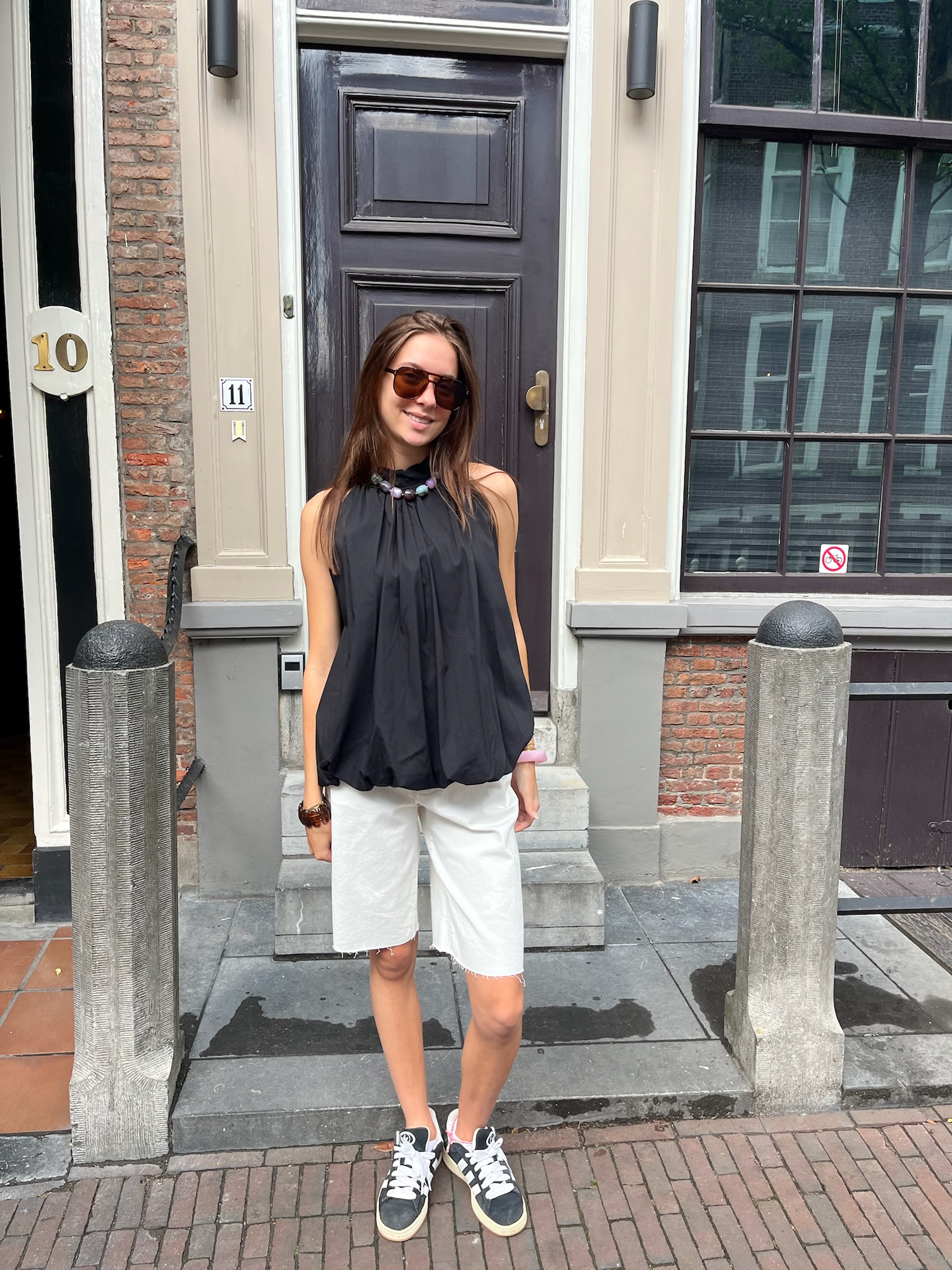 Top Lieke zwart