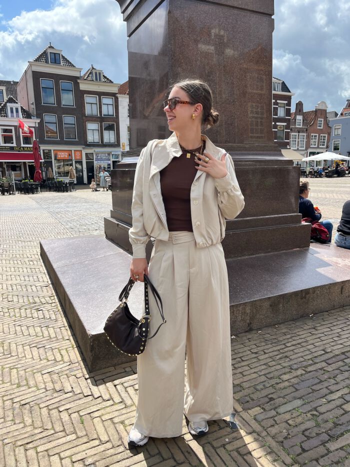 Sophia jas beige