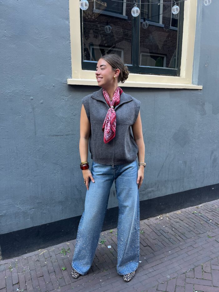 Vest Stella grijs