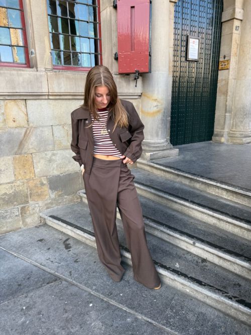 Broek Esmee Espresso