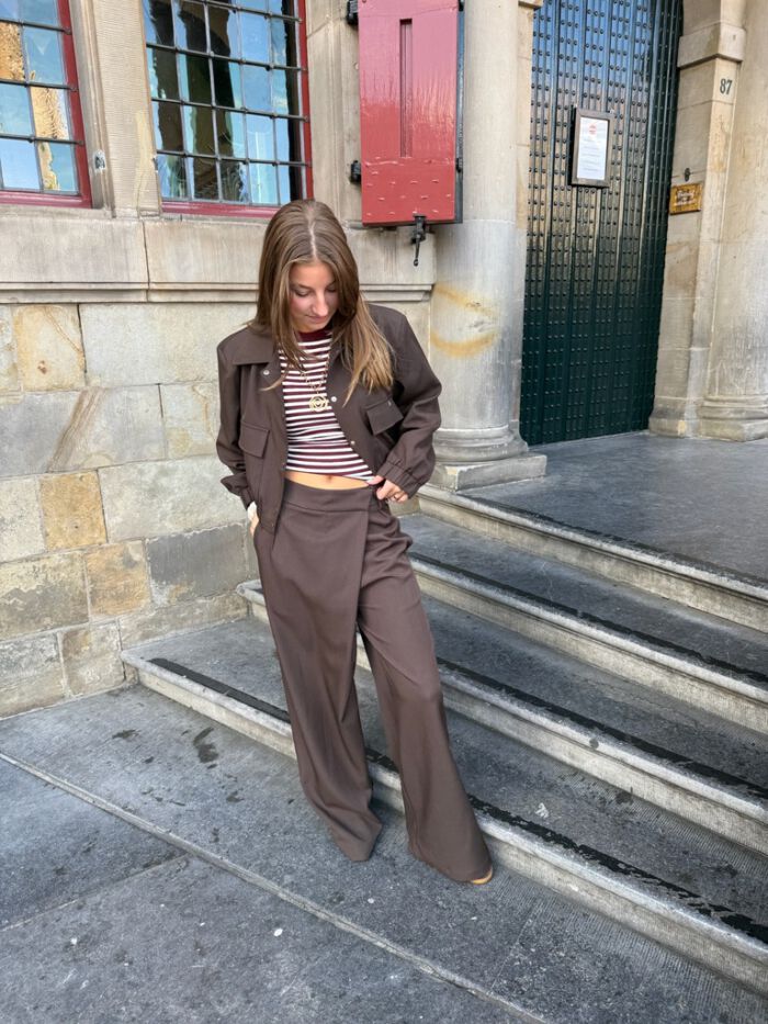 Broek Esmee Espresso