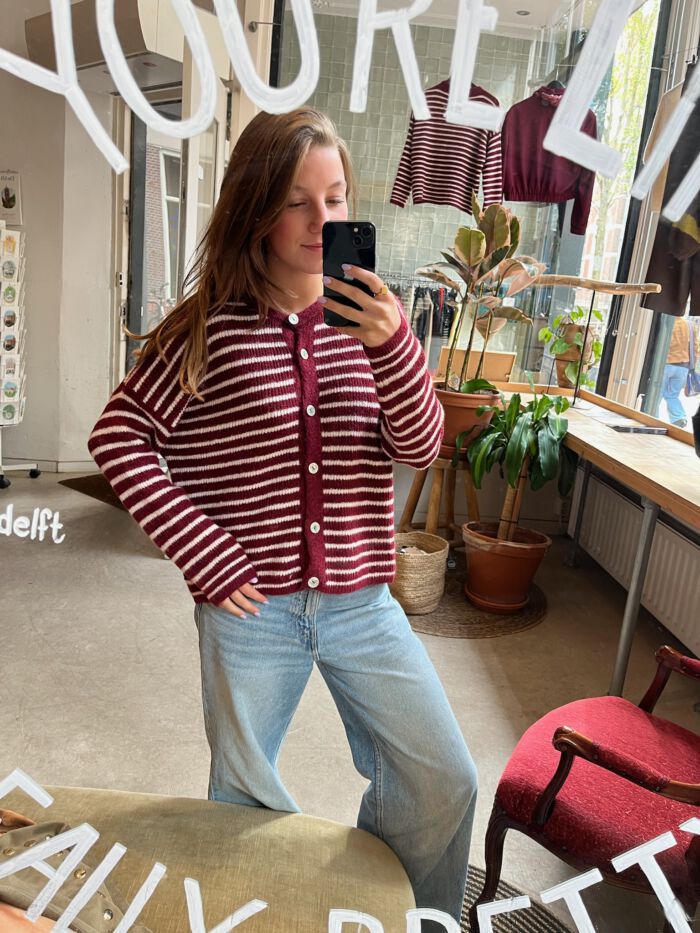 Vest diana bordeaux