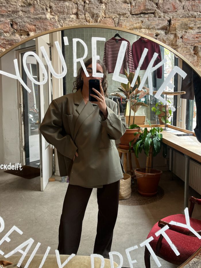 Camilla blazer kaki - Afbeelding 3