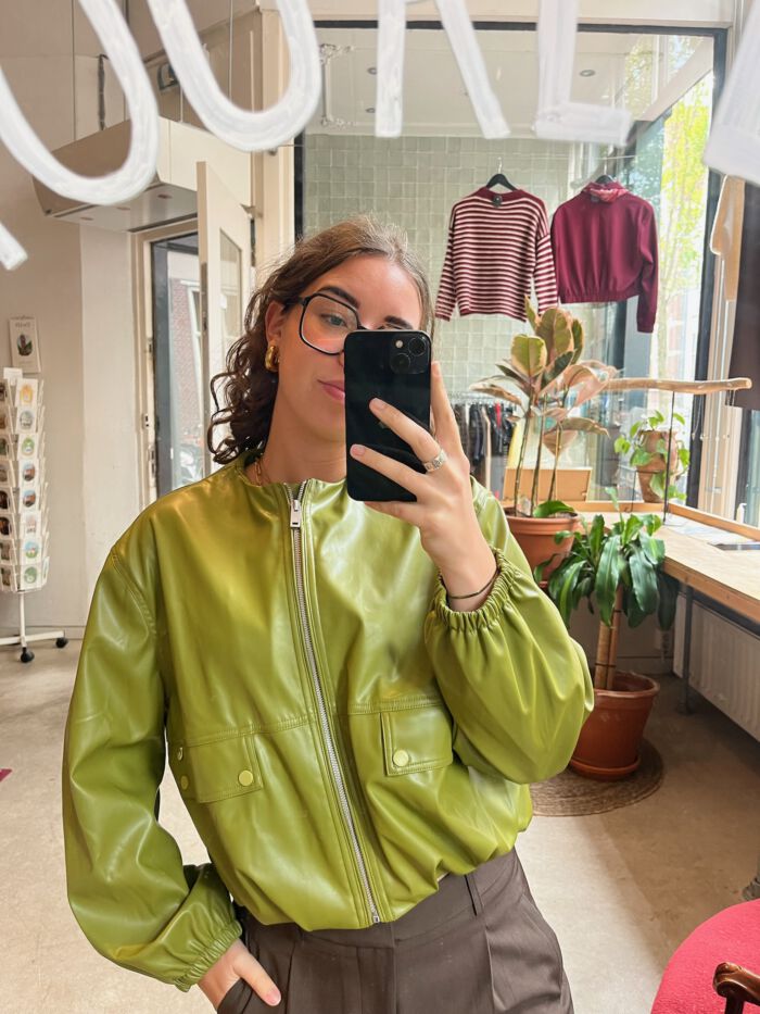 Jas Tess matcha - Afbeelding 2