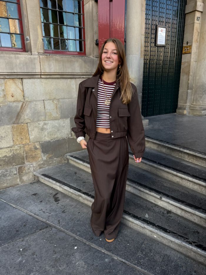 Loua jasje espresso - Afbeelding 2