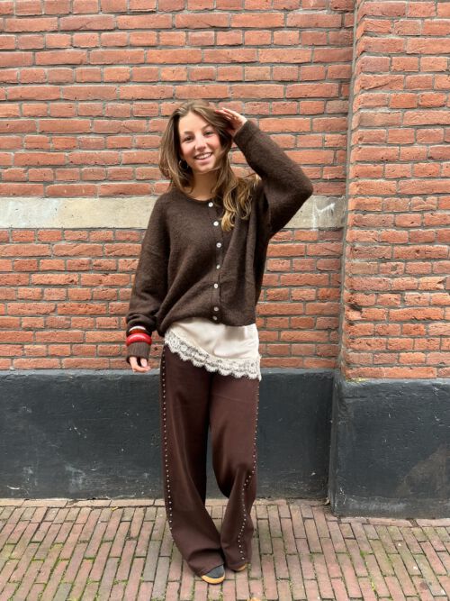 Vest Lili bruin