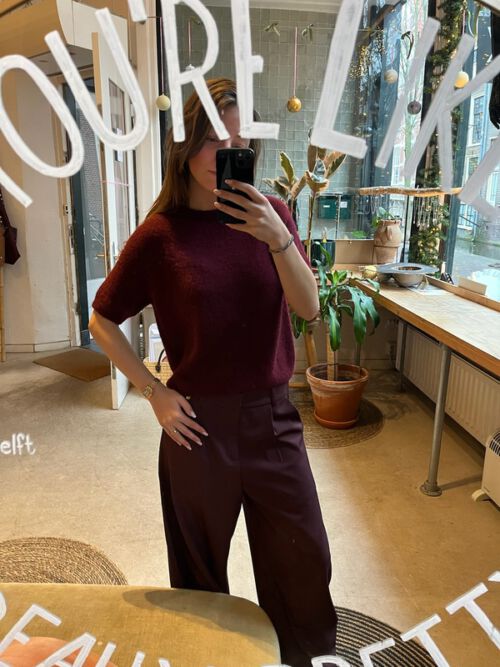 Trui amy bordeaux
