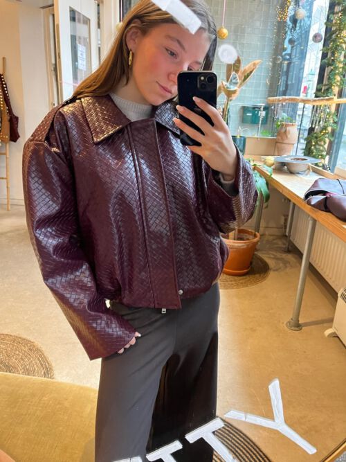 Suzy Jacket Aubergine