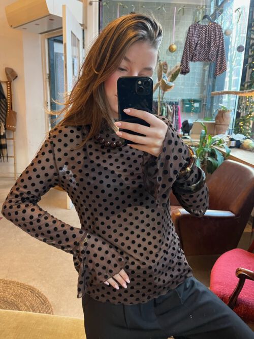 Top Kaya met Stippen