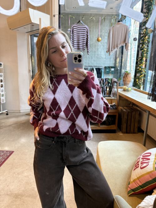 Trui Nancy Rood Roze