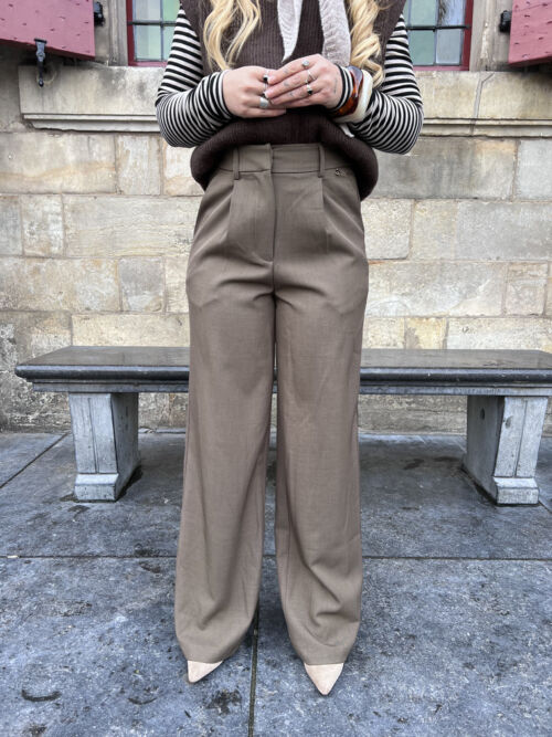 Gris pantalon taupe