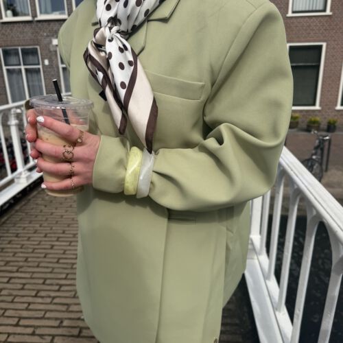 Jasmijn blazer green