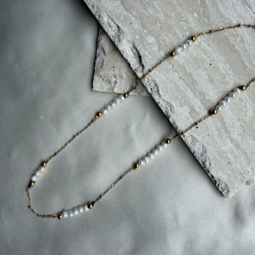 Lange ketting parels Sky