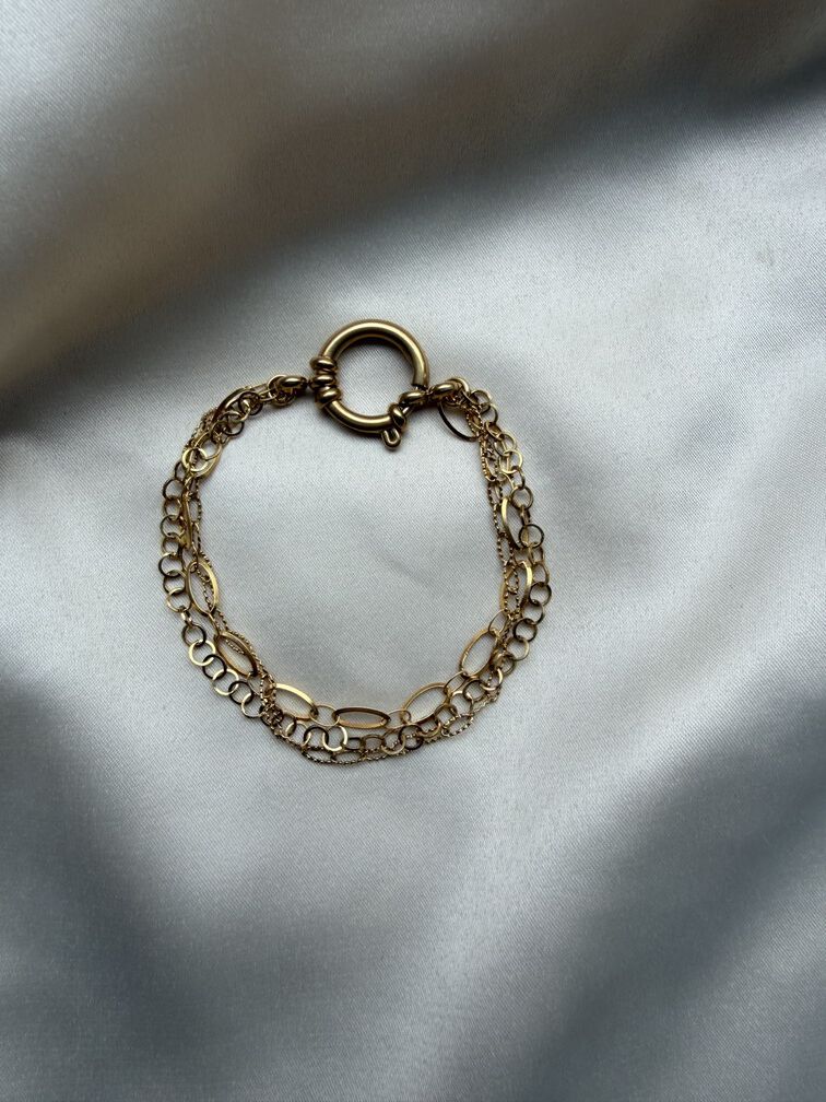 Driedubbele armband Celeste