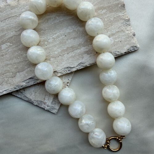 Lunea Ketting Off white